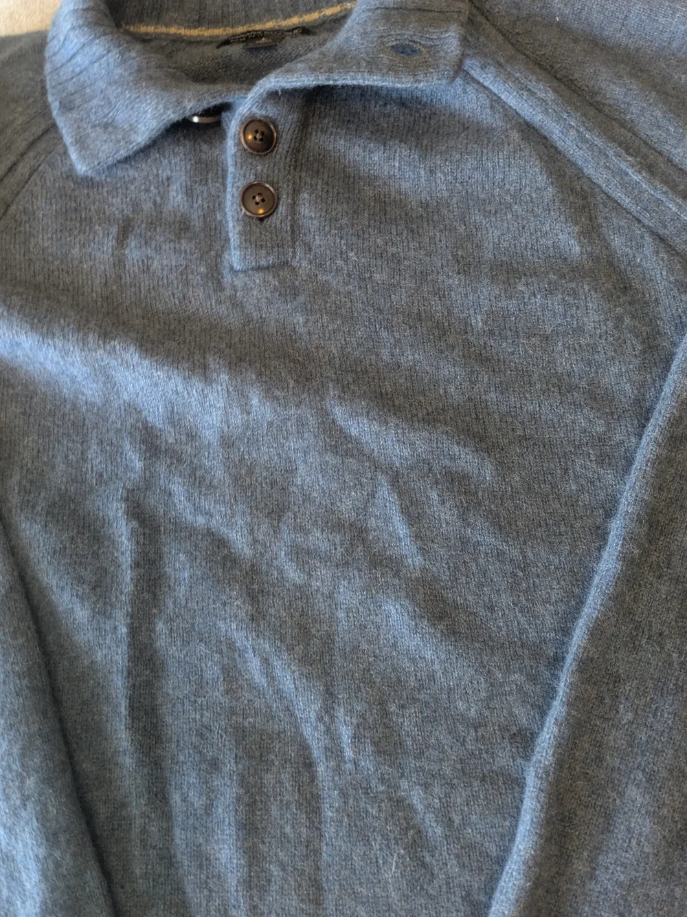 Banana Republic Men's Crewneck Sweater in Slate Blue